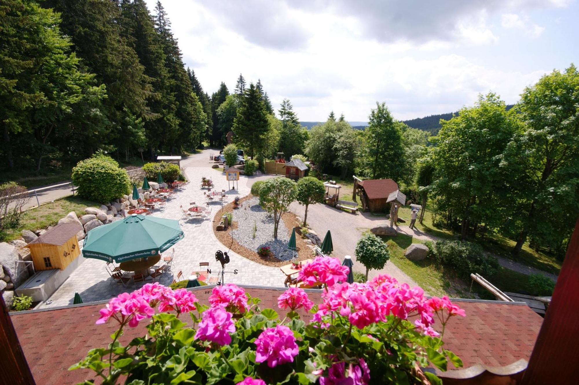Hoehengasthaus Kolmenhof An Der Donauquelle Furtwangen Exteriér fotografie